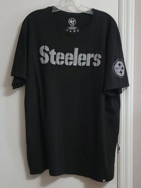 '47 Brand Pittsburgh Steelers black/gray T-shirt